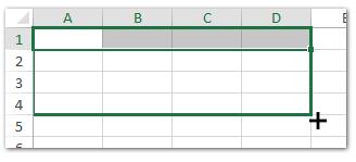 Hướng dẫn tạo đường viền ngang trong Excel